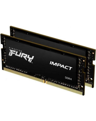 Пам'ять для настільних комп'ютерів Kingston FURY 32 GB (2x16GB) SO-DIMM DDR4 2666 MHz Impact (KF426S15IB1K2/32)