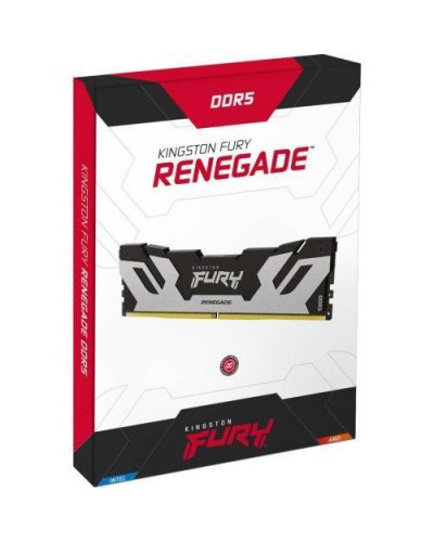 Память для настольных компьютеров Kingston FURY 32 GB (2x16GB) DDR5 7200 MHz Renegade Silver/Black (KF572C38RSK2-32)