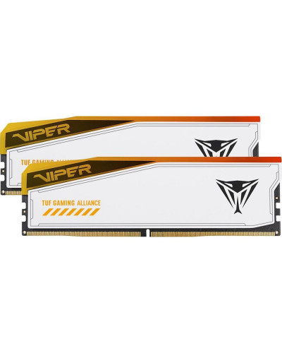 Пам'ять для настільних комп'ютерів PATRIOT 32 GB (2x16GB) DDR5 6000 MHz Viper Elite 5 RGB TUF Gaming Alliance (PVER532G60C36KT)
