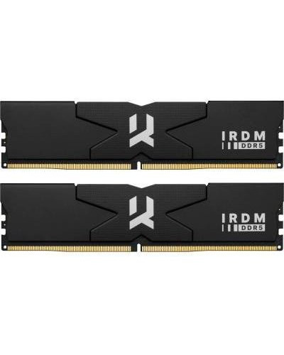 Память для настольных компьютеров GOODRAM 32 GB (2x16GB) DDR5 6400 MHz IRDM Black (IR-6400D564L32S/32GDC)