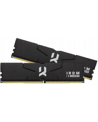 Память для настольных компьютеров GOODRAM 32 GB (2x16GB) DDR5 6400 MHz IRDM Black (IR-6400D564L32S/32GDC)