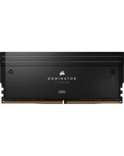 Пам'ять для настільних комп'ютерів Corsair 32 GB (2x16GB) DDR5 6000 MHz Dominator Titanium RGB Black (CMP32GX5M2B6000C30)