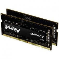 Пам'ять для ноутбуків Kingston FURY 64 GB (2x32GB) SO-DIMM DDR4 3200 MHz Impact (KF432S20IBK2/64)