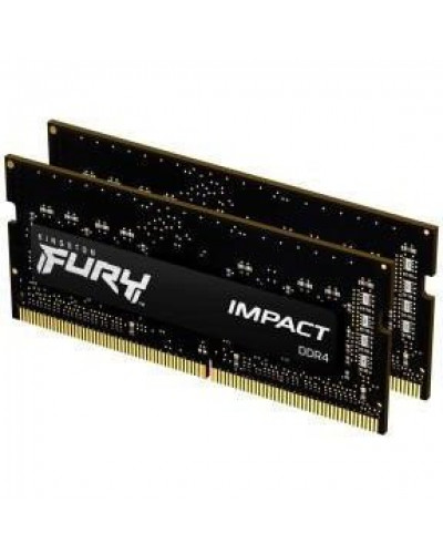 Память для ноутбуков Kingston FURY 64 GB (2x32 GB) SO-DIMM DDR4 3200 MHz Impact (KF432S20IBK2/64)