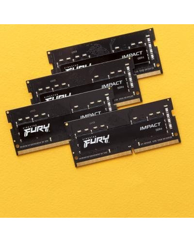 Пам'ять для ноутбуків Kingston FURY 64 GB (2x32GB) SO-DIMM DDR4 3200 MHz Impact (KF432S20IBK2/64)