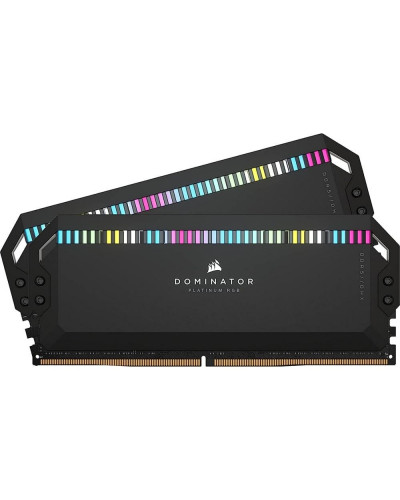 Пам'ять для настільних комп'ютерів Corsair 64 GB (2x32GB) DDR5 5200 MHz Dominator Platinum RGB (CMT64GX5M2B5200C40)