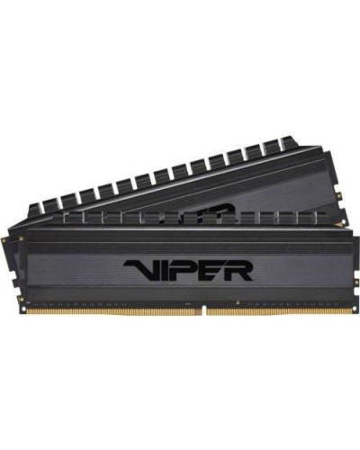 Пам'ять для настільних комп'ютерів PATRIOT 64 GB (2x32GB) DDR4 3200 MHz Viper 4 Blackout (PVB464G320C6K)