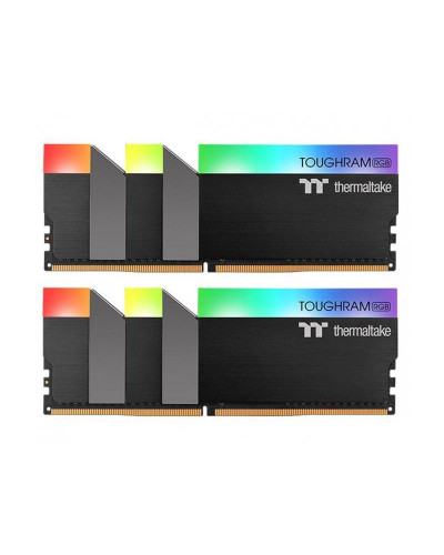 Пам'ять для настільних комп'ютерів Thermaltake 16 GB (2x8GB) DDR4 4000 MHz TOUGHRAM Black RGB (R009D408GX2-4000C19A)