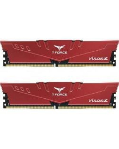 Пам'ять для настільних комп'ютерів TEAM 64 GB (2x32GB) DDR4 3200 MHz T-Force Vulcan Z Red (TLZRD464G3200HC16CDC01)