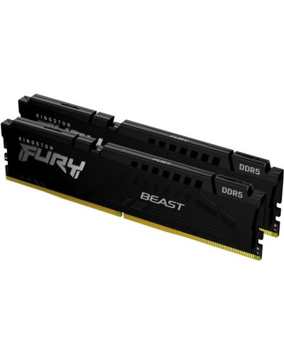 Пам'ять для настільних комп'ютерів Kingston FURY 64 GB (2x32GB) DDR5 6400 MHz Beast EXPO (KF564C32BBEK2-64)