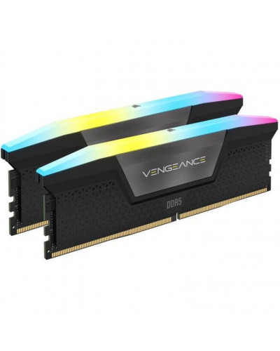 Пам'ять для настільних комп'ютерів Corsair 32 GB (2x16GB) DDR5 6400 MHz Vengeance RGB (CMH32GX5M2B6400C32)