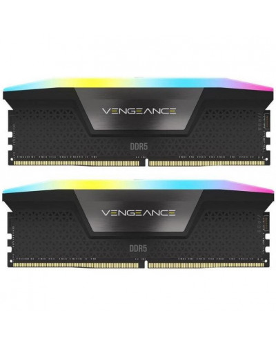 Пам'ять для настільних комп'ютерів Corsair 32 GB (2x16GB) DDR5 6400 MHz Vengeance RGB (CMH32GX5M2B6400C32)