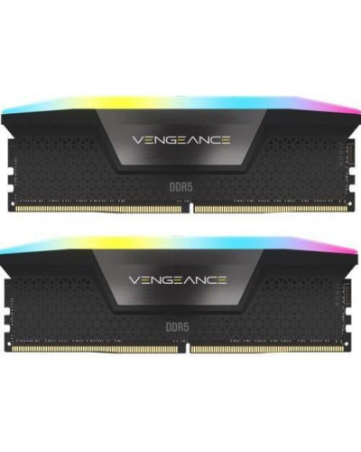 Память для настольных компьютеров Corsair 64 GB (2x32GB) DDR5 5200 MHz Vengeance RGB (CMH64GX5M2B5200C40)