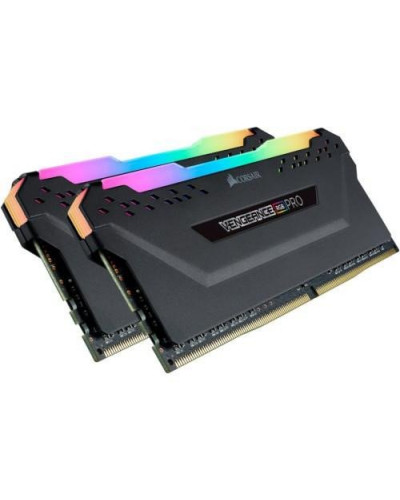 Пам'ять для настільних комп'ютерів Corsair 64 GB (2x32GB) DDR4 3600 MHz Vengeance RGB Pro (CMW64GX4M2D3600C18)