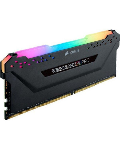 Пам'ять для настільних комп'ютерів Corsair 32 GB (4x8GB) DDR4 3600 MHz Vengeance RGB Pro Black (CMW32GX4M4D3600C18)