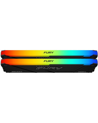 Память для настольных компьютеров Kingston FURY 64GB (2x32GB) DDR4 3600MHz Beast RGB (KF436C18BB2AK2/64)