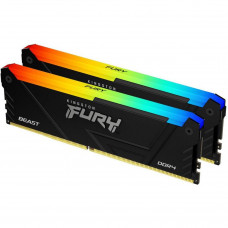 Память для настольных компьютеров Kingston FURY 64GB (2x32GB) DDR4 3600MHz Beast RGB (KF436C18BB2AK2/64)