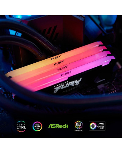 Память для настольных компьютеров Kingston FURY 64GB (2x32GB) DDR4 3600MHz Beast RGB (KF436C18BB2AK2/64)