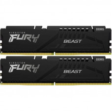 Память для настольных компьютеров Kingston FURY 64GB (2x32GB) DDR5 6000MHz Beast Black XMP (KF560C40BBK2-64)