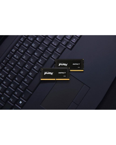 Пам'ять для ноутбуків Kingston FURY 32 GB SO-DIMM DDR5 4800 MHz FURY Impact (KF548S38IB-32)