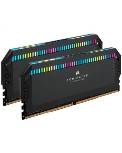 Пам'ять для настільних комп'ютерів Corsair 64 GB (2x32GB) DDR5 6000 MHz DOMINATOR PLATINUM RGB (CMT64GX5M2B6000C40)