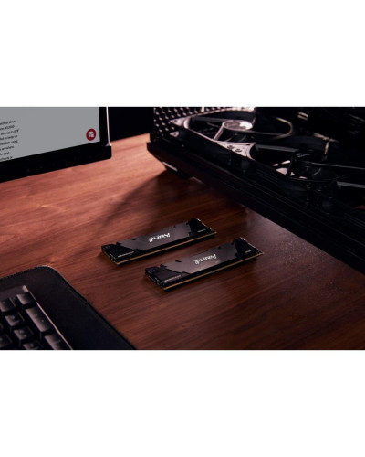 Память для настольных компьютеров Kingston FURY 16 GB (2x8GB) DDR4 4800 MHz Renegade Black KF448C19RB2K2/16