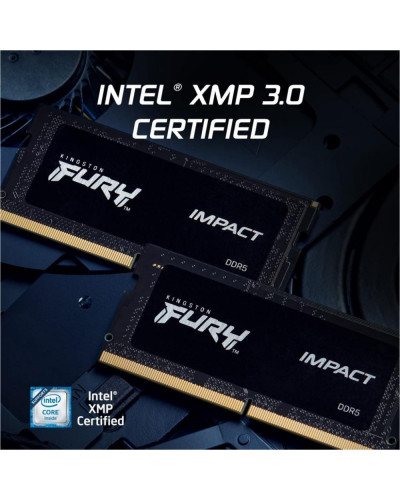 Память ноутбуков Kingston FURY 16 GB SO-DIMM DDR5 5600 MHz Impact (KF556S40IB-16)