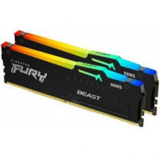 Память для настольных компьютеров Kingston FURY 64GB (2x32GB) DDR5 5600MHz Beast RGB (KF556C40BBAK2-64)