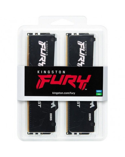 Память для настольных компьютеров Kingston FURY 64GB (2x32GB) DDR5 5200MHz Beast RGB (KF552C40BBAK2-64)