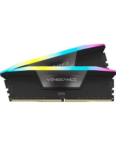 Пам'ять для настільних комп'ютерів Corsair 32 GB (2x16GB) DDR5 6000 MHz Vengeance RGB (CMH32GX5M2B6000C40)