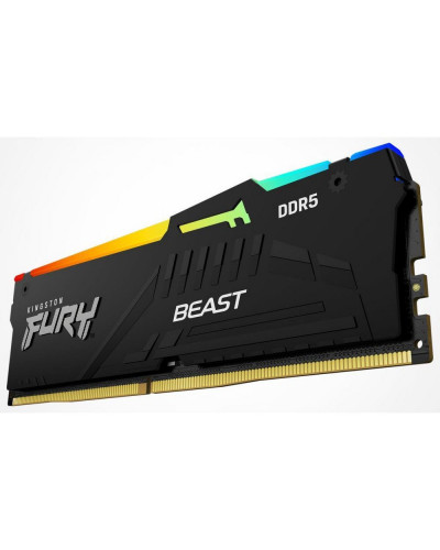 Память для настольных компьютеров Kingston FURY 32 GB (2x16GB) DDR5 6000 MHz FURY Beast RGB (KF560C36BBEAK2-32)