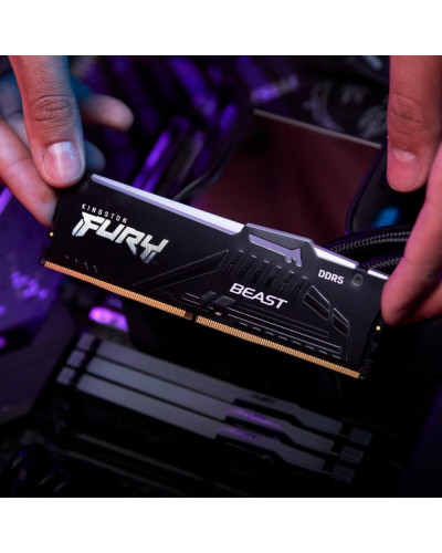 Память для настольных компьютеров Kingston FURY 32 GB (2x16GB) DDR5 6000 MHz FURY Beast RGB (KF560C36BBEAK2-32)