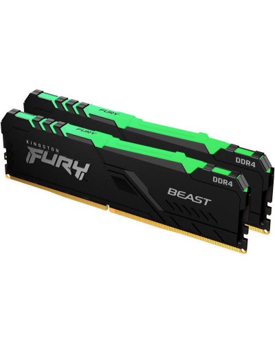 Пам'ять для настільних комп'ютерів Kingston FURY 16 GB (2x8GB) DDR4 4000 MHz Renegade RGB (KF440C19RBAK2/16)