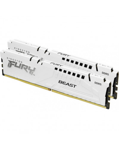 Память для настольных компьютеров Kingston FURY 32GB (2x16GB) DDR5 5200MHz Beast EXPO White (KF552C36BWEK2-32)