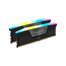 Пам'ять для настільних комп'ютерів Corsair 48 GB (2x24GB) DDR5 5600 MHz Vengeance RGB Black (CMH48GX5M2B5600C40)