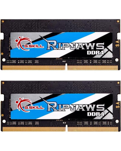 Пам'ять для ноутбуків G.Skill 64 GB (2x32GB) SO-DIMM DDR4 3200 MHz Ripjaws (F4-3200C22D-64GRS)