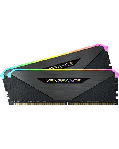 Пам'ять для настільних комп'ютерів Corsair 64 GB (2x32GB) DDR4 3600 MHz Vengeance RGB RT (CMN64GX4M2Z3600C18)