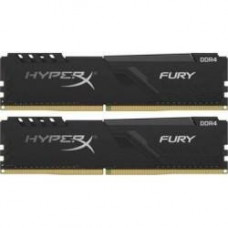 Пам'ять для настільних комп'ютерів HyperX 64 GB (2x32GB) DDR4 2666 MHz Fury Black (HX426C16FB3K2/64)