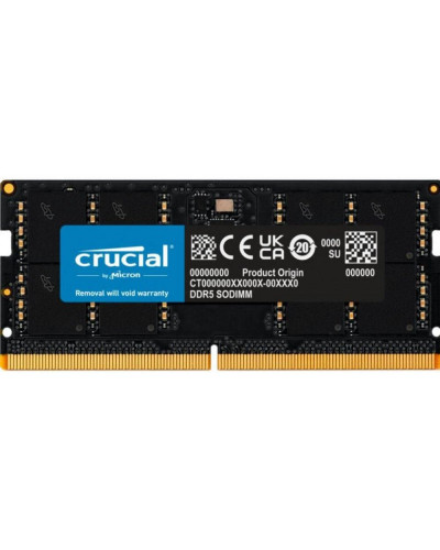 Память для ноутбуков Crucial 32 GB SO-DIMM DDR5 5200 MHz (CT32G52C42S5)