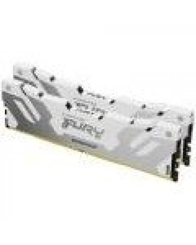 Пам'ять для настільних комп'ютерів Kingston FURY 64 GB (2x32GB) DDR5 6400 MHz Renegade Silver/White (KF564C32RWK2-64)