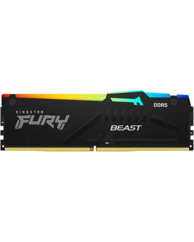 Память для настольных компьютеров Kingston FURY 64GB (2x32GB) DDR5 5200MHz Beast RGB EXPO (KF552C36BBEAK2-64)