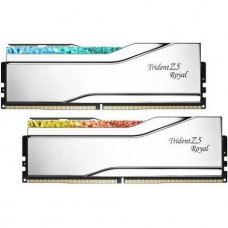 Пам'ять для настільних комп'ютерів G.Skill 32 GB (2x16GB) DDR5 6400 MHz Trident Z5 Royal Silver (F5-6400J3239G16GX2-TR5S)