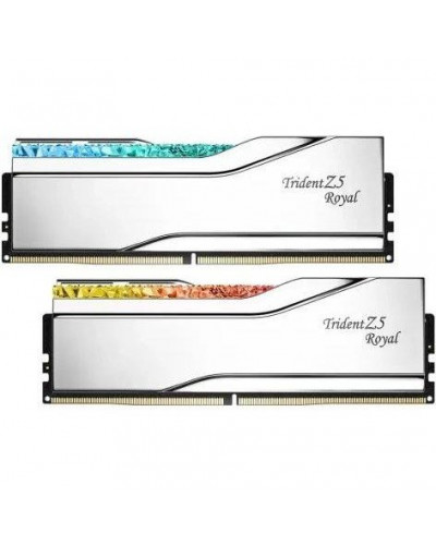 Пам'ять для настільних комп'ютерів G.Skill 32 GB (2x16GB) DDR5 6400 MHz Trident Z5 Royal Silver (F5-6400J3239G16GX2-TR5S)