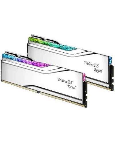 Пам'ять для настільних комп'ютерів G.Skill 32 GB (2x16GB) DDR5 6400 MHz Trident Z5 Royal Silver (F5-6400J3239G16GX2-TR5S)