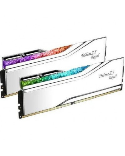 Пам'ять для настільних комп'ютерів G.Skill 32 GB (2x16GB) DDR5 6400 MHz Trident Z5 Royal Silver (F5-6400J3239G16GX2-TR5S)