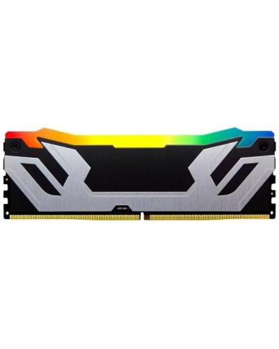 Пам'ять для настільних комп'ютерів Kingston FURY 48 GB (2x24GB) CUDIMM DDR5 8400 MHz Renegade Silver/Black RGB (KF584CU40RSAK2-48)
