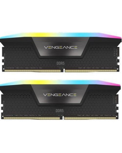 Пам'ять для настільних комп'ютерів Corsair 32 GB (2x16GB) DDR5 6000 MHz Vengeance RGB (CMH32GX5M2E6000C36)