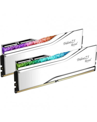 Пам'ять для настільних комп'ютерів G.Skill 96 GB (2x48GB) DDR5 6400 MHz Trident Z5 Royal Silver (F5-6400J3239F48GX2-TR5S)