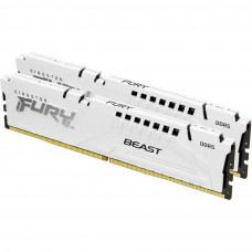 Пам'ять для настільних комп'ютерів Kingston FURY 32 GB (2x16GB) DDR5 6000 MHz Beast EXPO White (KF560C30BWEK2-32)