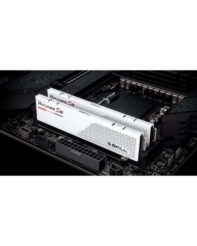 Память для настольных компьютеров G.Skill 64 GB (2x32GB) DDR5 5600 MHz Ripjaws S5 Matte White